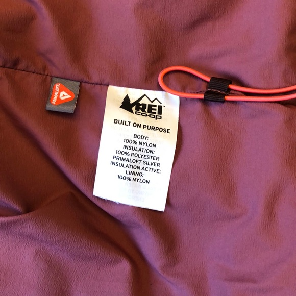 Women’s XL Lavender/Plum REI Co-op Primaloft Coat - Picture 4 of 6